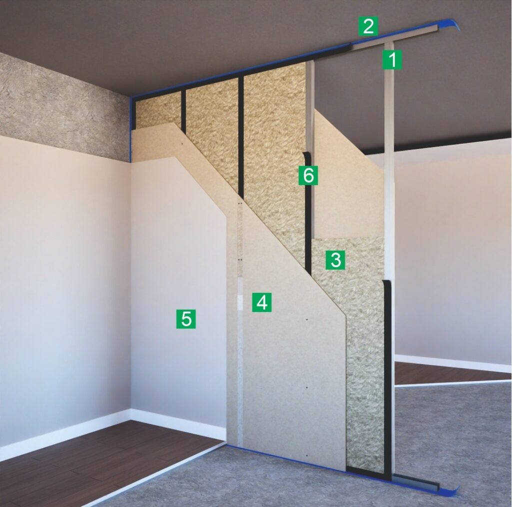 Звукоизоляционные перегородоки