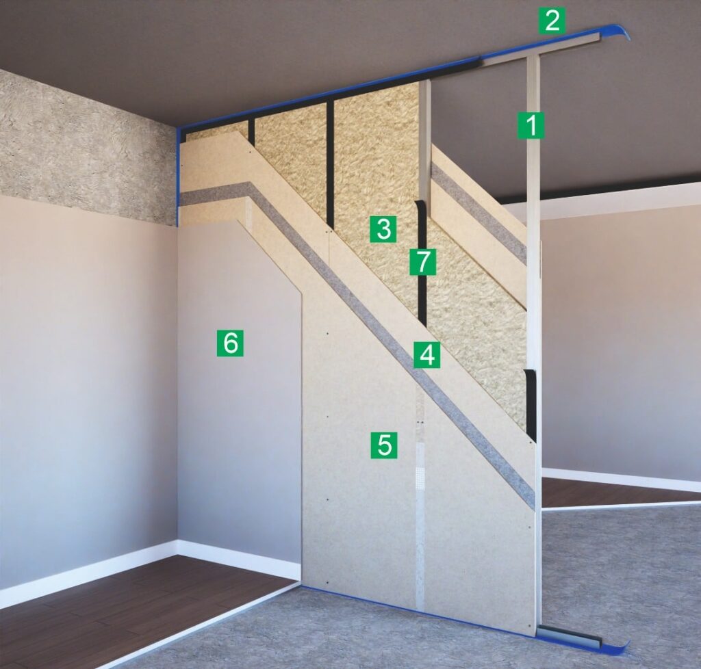 Звукоизоляционные перегородоки