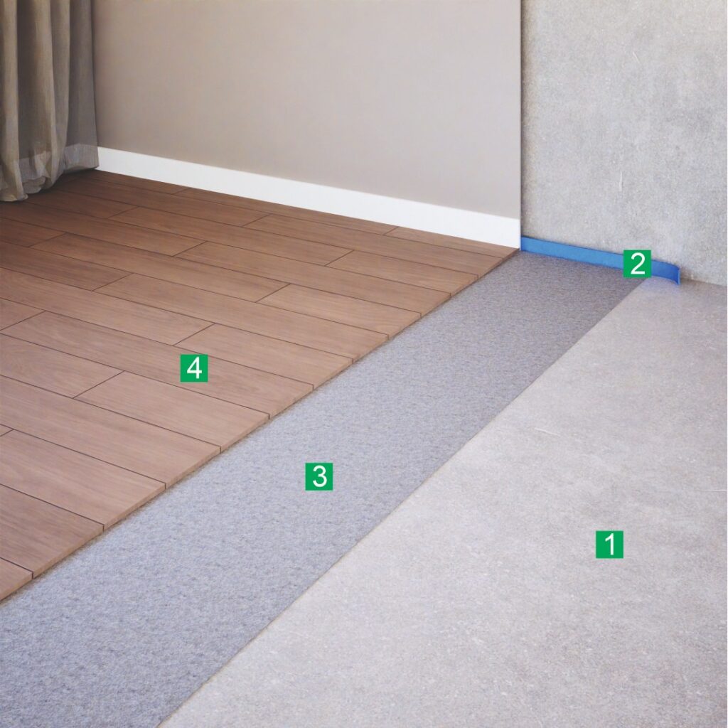 Звукоизоляция пола