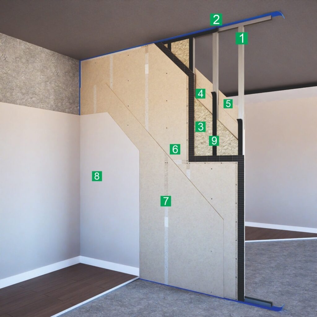 Звукоизоляционные перегородоки